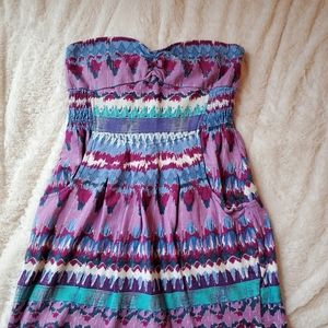 Billabong multi color short dress